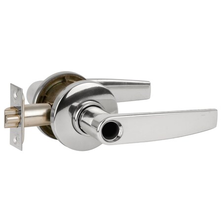 Schlage Grade 2 Tubular Lock, Entrance/Office Function, Less Cylinder, Jupiter Lever, Bright Chrome Finish,  S51LD JUP 625